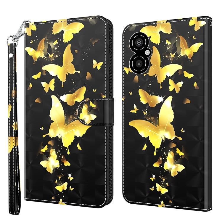 Modello di pittura 3D TPU + custodia per telefono in pelle PU, For Xiaomi Redmi 10A, For Xiaomi Poco M4 5G/Redmi 10 5G