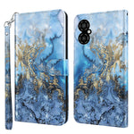 Modello di pittura 3D TPU + custodia per telefono in pelle PU, For Xiaomi Redmi 10A, For Xiaomi Poco M4 5G/Redmi 10 5G