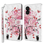 Modello di pittura 3D TPU + custodia per telefono in pelle PU, For Xiaomi Redmi 10A, For Xiaomi Poco M4 5G/Redmi 10 5G
