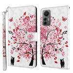 Modello di pittura 3D TPU + custodia per telefono in pelle PU, For Xiaomi 12 Lite 4G/5G