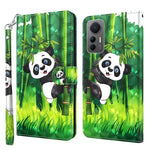 Modello di pittura 3D TPU + custodia per telefono in pelle PU, For Xiaomi 12 Lite 4G/5G