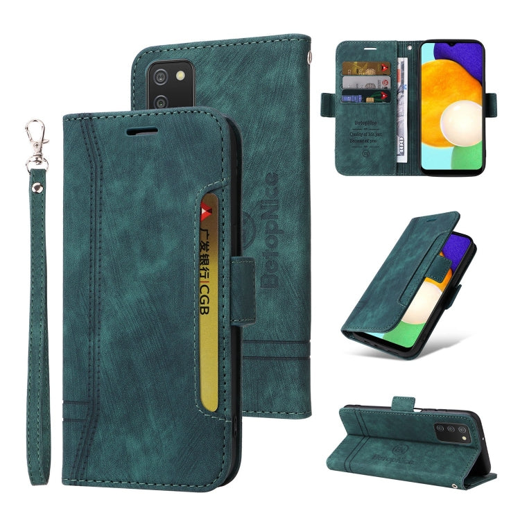 BETOPNICE Custodia per telefono in pelle con fibbia a doppio lato, For Samsung Galaxy A03 164mm, For Samsung Galaxy A03s 166mm, For Samsung Galaxy A03 166mm, For Samsung Galaxy A12 5G / 4G
