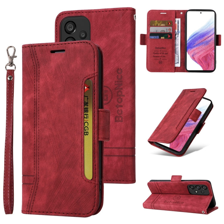 BETOPNICE Custodia per telefono in pelle con fibbia a doppio lato, For Samsung Galaxy A32 5G, For Samsung Galaxy A33 5G, For Samsung Galaxy A52 5G / 4G, For Samsung Galaxy A53 5G