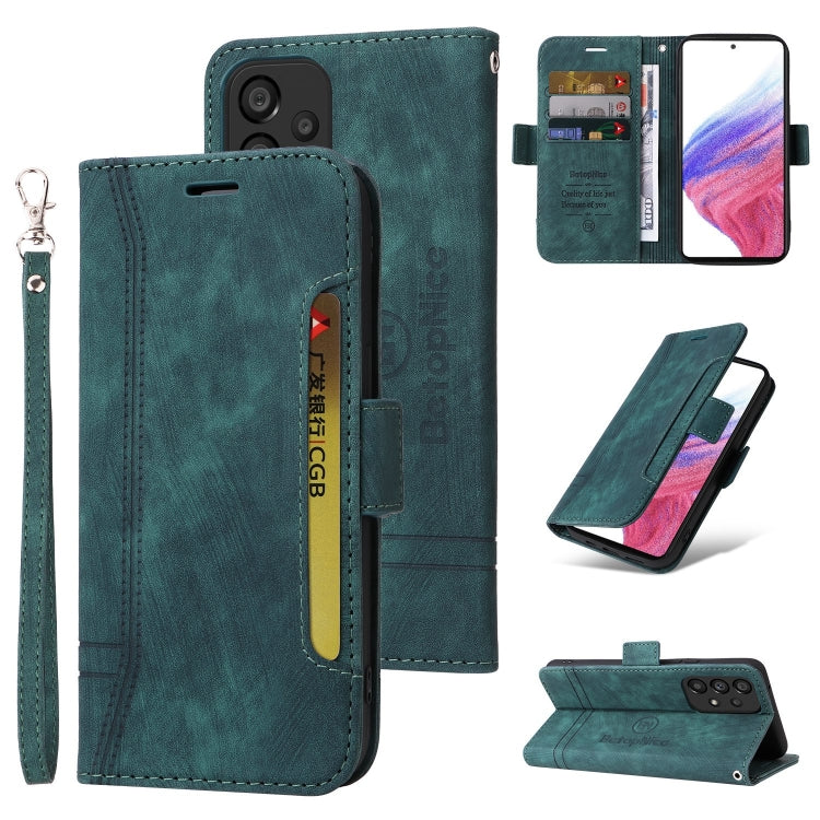 BETOPNICE Custodia per telefono in pelle con fibbia a doppio lato, For Samsung Galaxy A32 5G, For Samsung Galaxy A33 5G, For Samsung Galaxy A52 5G / 4G, For Samsung Galaxy A53 5G
