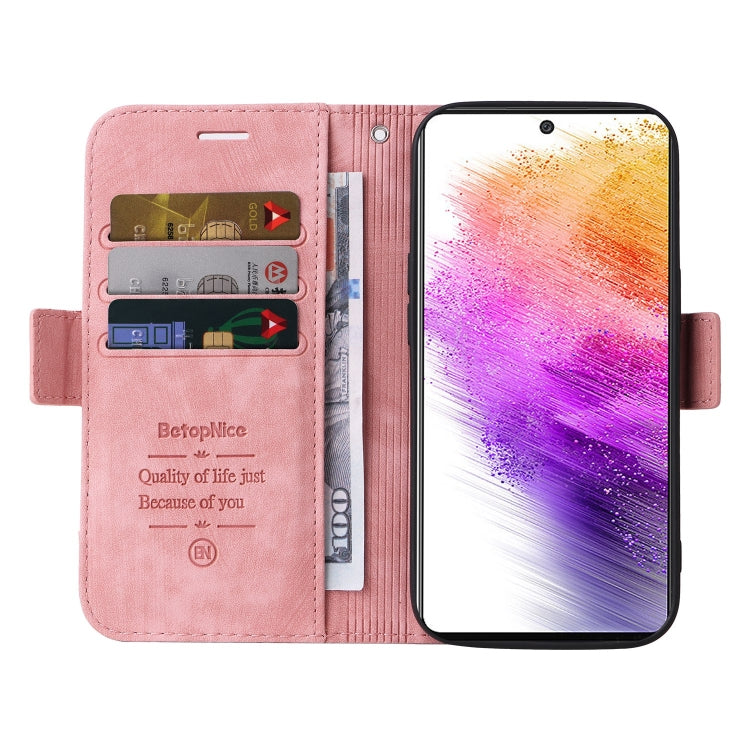 BETOPNICE Custodia per telefono in pelle con fibbia a doppio lato, For Samsung Galaxy A73 5G, For Samsung Galaxy M33 5G, For Samsung Galaxy M52 5G, For Samsung Galaxy M53 5G