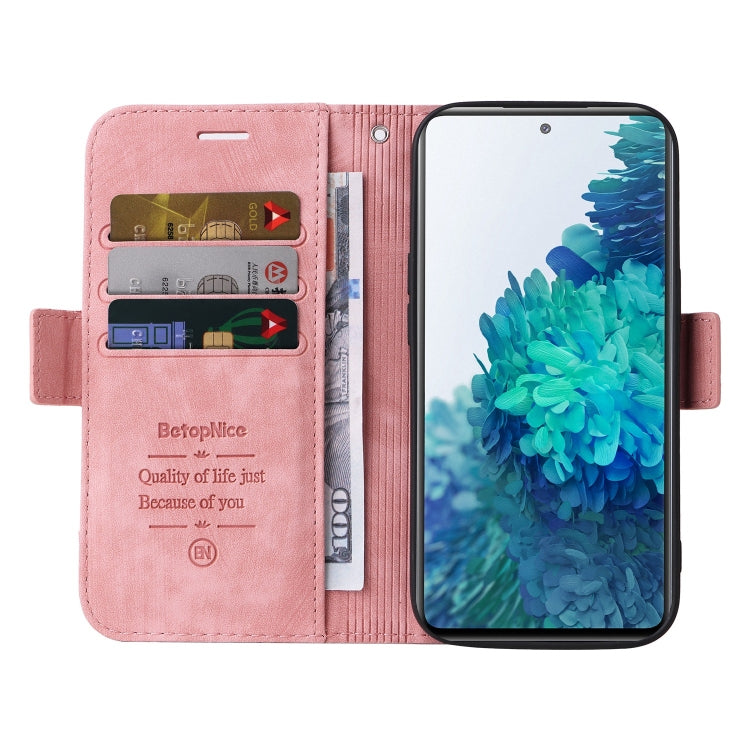 BETOPNICE Custodia per telefono in pelle con fibbia a doppio lato, For Samsung Galaxy S20 FE, For Samsung Galaxy S20+, For Samsung Galaxy S21 FE 5G, For Samsung Galaxy S21+ 5G