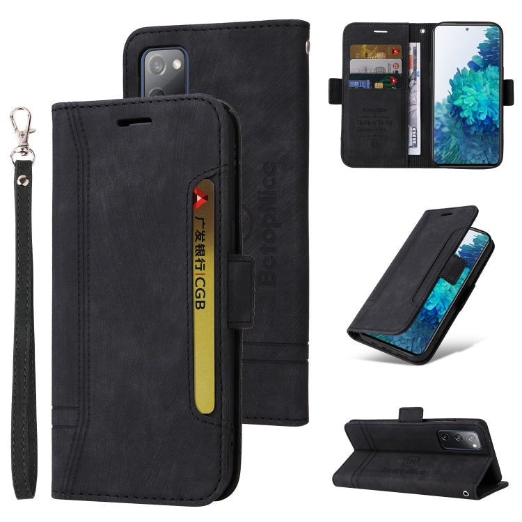 BETOPNICE Custodia per telefono in pelle con fibbia a doppio lato, For Samsung Galaxy S20 FE, For Samsung Galaxy S20+, For Samsung Galaxy S21 FE 5G, For Samsung Galaxy S21+ 5G