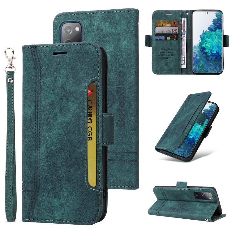 BETOPNICE Custodia per telefono in pelle con fibbia a doppio lato, For Samsung Galaxy S20 FE, For Samsung Galaxy S20+, For Samsung Galaxy S21 FE 5G, For Samsung Galaxy S21+ 5G