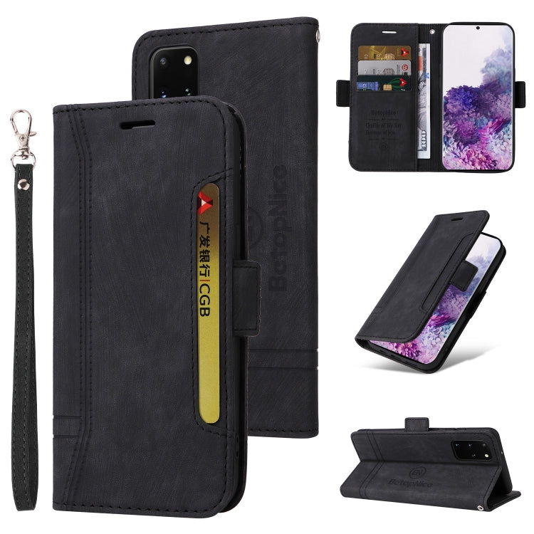 BETOPNICE Custodia per telefono in pelle con fibbia a doppio lato, For Samsung Galaxy S20 FE, For Samsung Galaxy S20+, For Samsung Galaxy S21 FE 5G, For Samsung Galaxy S21+ 5G
