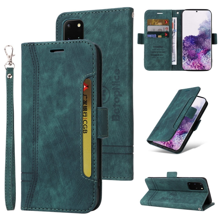 BETOPNICE Custodia per telefono in pelle con fibbia a doppio lato, For Samsung Galaxy S20 FE, For Samsung Galaxy S20+, For Samsung Galaxy S21 FE 5G, For Samsung Galaxy S21+ 5G