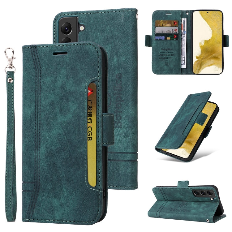 BETOPNICE Custodia per telefono in pelle con fibbia a doppio lato, For Samsung Galaxy S21 Ultra 5G, For Samsung Galaxy S22 5G, For Samsung Galaxy S22+ 5G, For Samsung Galaxy S22 Ultra 5G