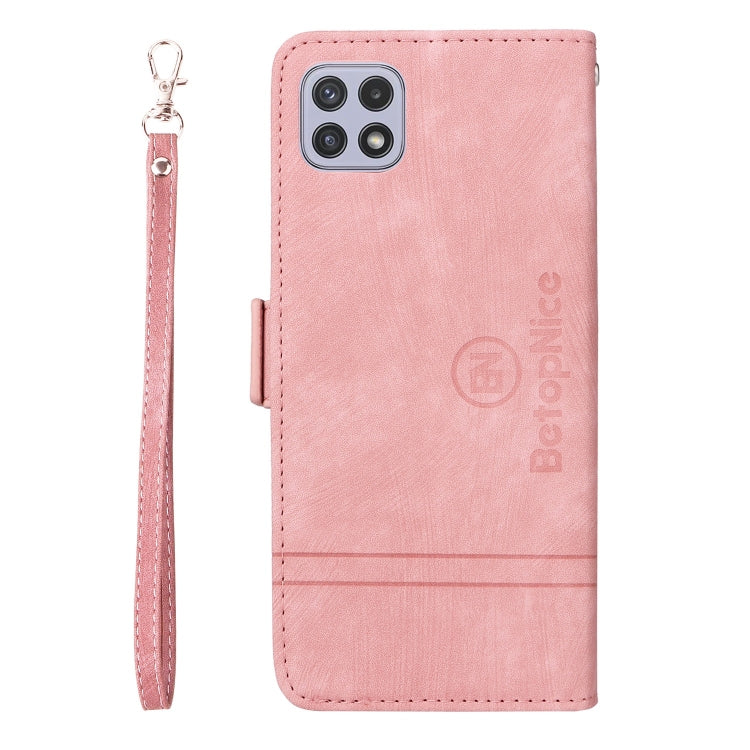 BETOPNICE Custodia per telefono in pelle con fibbia a doppio lato, For Samsung Galaxy A22 5G, For Samsung Galaxy S21 5G