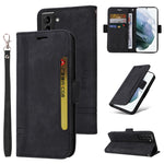 BETOPNICE Custodia per telefono in pelle con fibbia a doppio lato, For Samsung Galaxy A22 5G, For Samsung Galaxy S21 5G