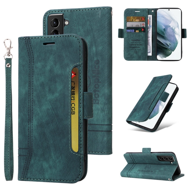BETOPNICE Custodia per telefono in pelle con fibbia a doppio lato, For Samsung Galaxy A22 5G, For Samsung Galaxy S21 5G
