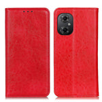 Custodia per telefono in pelle con struttura magnetica Crazy Horse, For Xiaomi Poco M4 5G/M5 5G