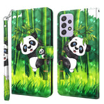 Modello di pittura 3D TPU + custodia per telefono in pelle PU, For Samsung Galaxy A23 4G/5G, For Samsung Galaxy M13 4G