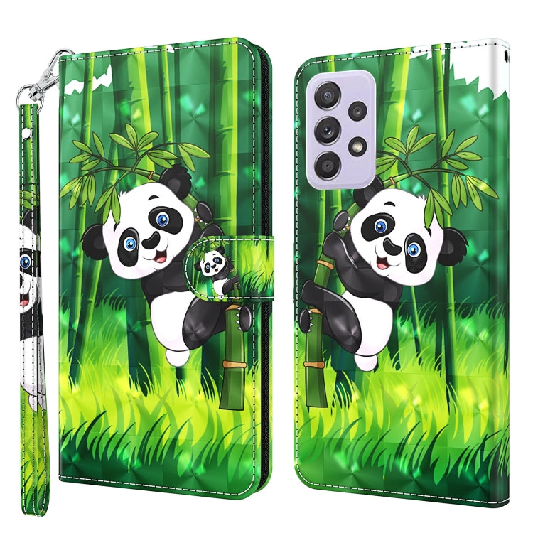 Modello di pittura 3D TPU + custodia per telefono in pelle PU, For Samsung Galaxy A23 4G/5G, For Samsung Galaxy M13 4G