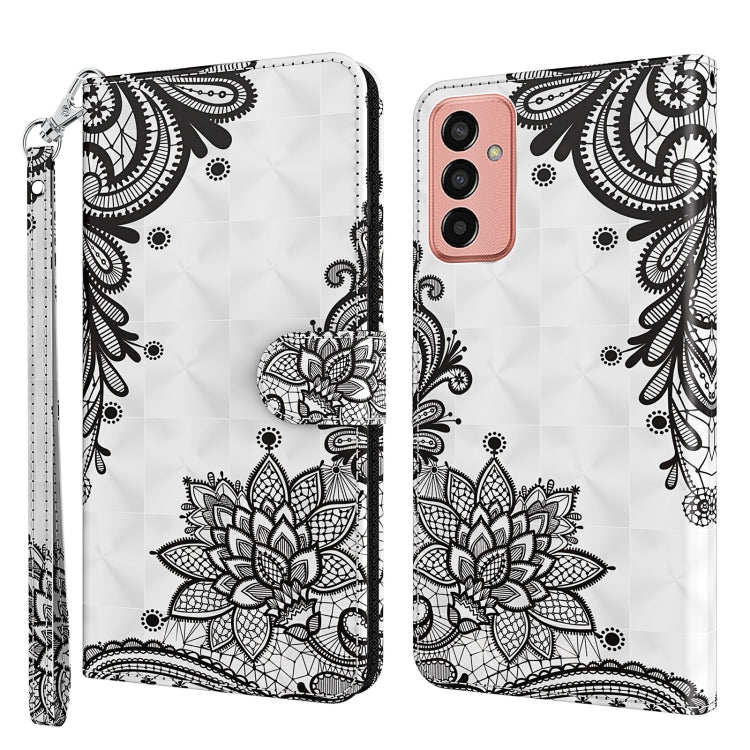 Modello di pittura 3D TPU + custodia per telefono in pelle PU, For Samsung Galaxy A23 4G/5G, For Samsung Galaxy M13 4G
