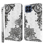 Modello di pittura 3D TPU + custodia per telefono in pelle PU, For Samsung Galaxy M33, For Samsung Galaxy M53