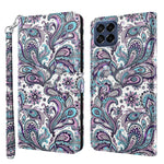 Modello di pittura 3D TPU + custodia per telefono in pelle PU, For Samsung Galaxy M33, For Samsung Galaxy M53