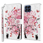 Modello di pittura 3D TPU + custodia per telefono in pelle PU, For Samsung Galaxy M33, For Samsung Galaxy M53