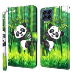 Modello di pittura 3D TPU + custodia per telefono in pelle PU, For Samsung Galaxy M33, For Samsung Galaxy M53