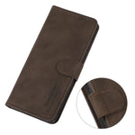 KHAZNEH Custodia per telefono in pelle con trama opaca, For Xiaomi Redmi A1, For Xiaomi Poco M4 5G/M5 5G
