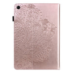 Custodia per tablet in pelle con motivo in rilievo pavone, For Xiaomi Redmi Pad 10.61 2022, For Nokia T10, For Amazon Kindle Fire 7 2022