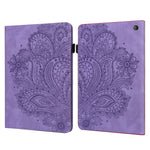 Custodia per tablet in pelle con motivo in rilievo pavone, For Xiaomi Redmi Pad 10.61 2022, For Nokia T10, For Amazon Kindle Fire 7 2022