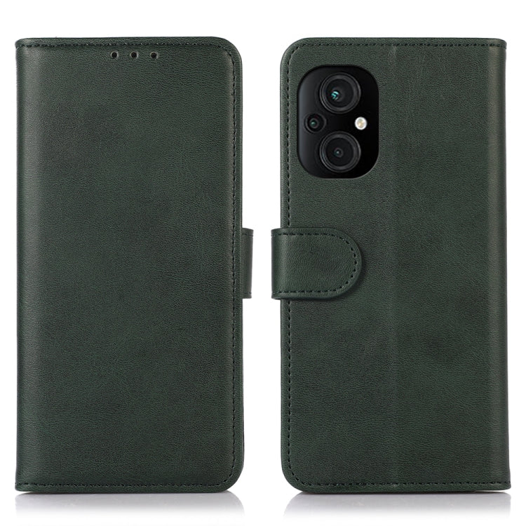 Custodia per telefono in pelle con trama di mucca, For Xiaomi Poco M5 4G/Poco M4 5G/M5 5G
