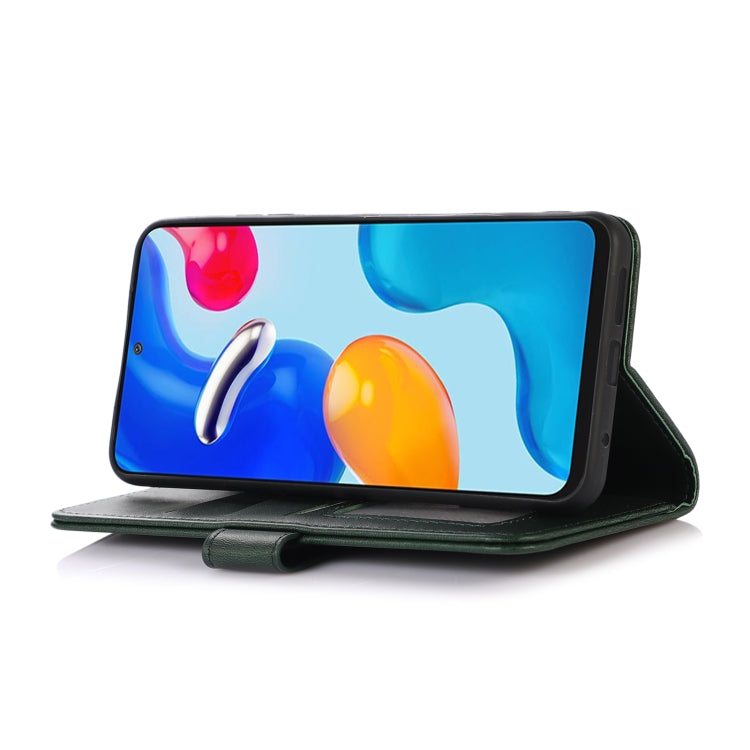 Custodia per telefono in pelle con trama di mucca, For Xiaomi Poco M5 4G/Poco M4 5G/M5 5G