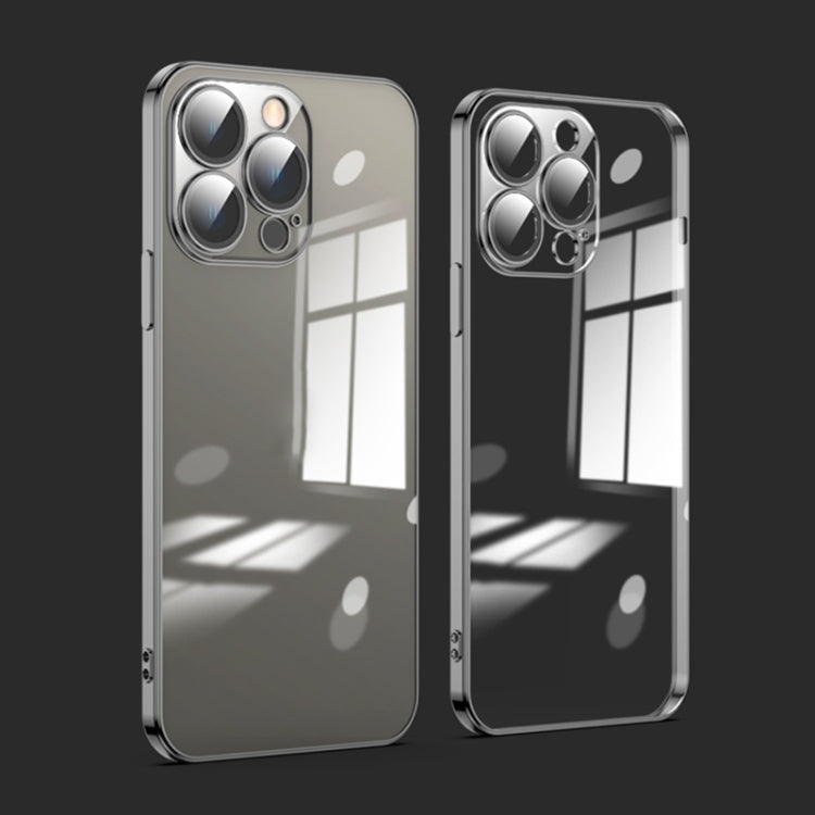 Custodia per telefono galvanica con protezione dell'obiettivo in vetro antipolvere, For iPhone 12 Pro, For iPhone 12 Pro Max