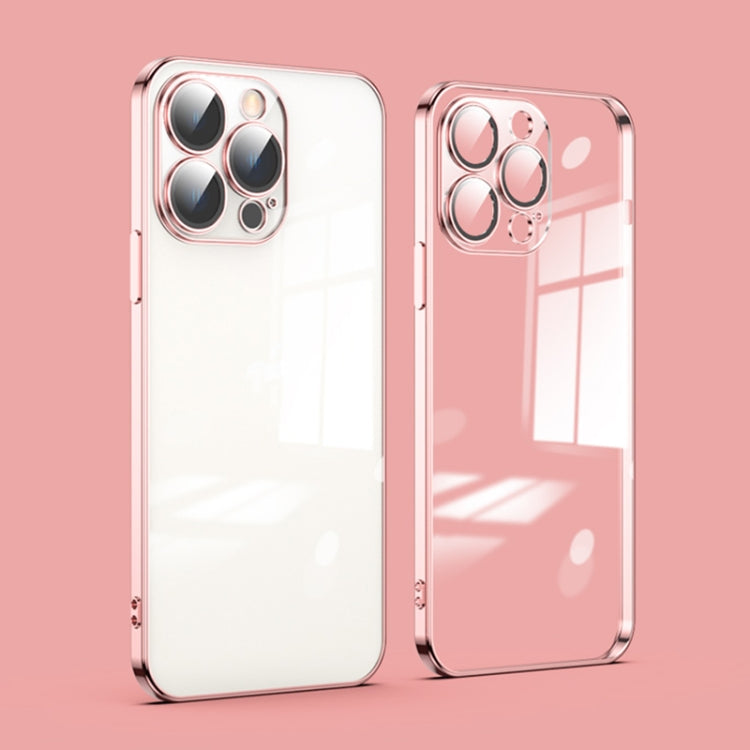 Custodia per telefono galvanica con protezione dell'obiettivo in vetro antipolvere, For iPhone 12 Pro, For iPhone 12 Pro Max