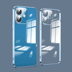 Custodia per telefono galvanica con protezione dell'obiettivo in vetro antipolvere, For iPhone 11, For iPhone 11 Pro Max