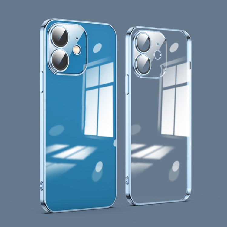 Custodia per telefono galvanica con protezione dell'obiettivo in vetro antipolvere, For iPhone 11, For iPhone 11 Pro Max