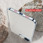 Custodia per telefono galvanica con protezione dell'obiettivo in vetro antipolvere, For iPhone 11, For iPhone 11 Pro Max