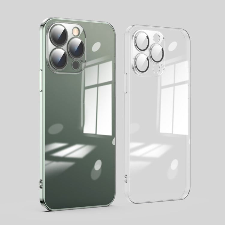 Custodia per telefono galvanica con protezione dell'obiettivo in vetro antipolvere, For iPhone 11, For iPhone 11 Pro Max
