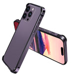 Custodia per telefono con telaio in TPU + lega di alluminio, For iPhone 14 Pro, For iPhone 14 Pro Max
