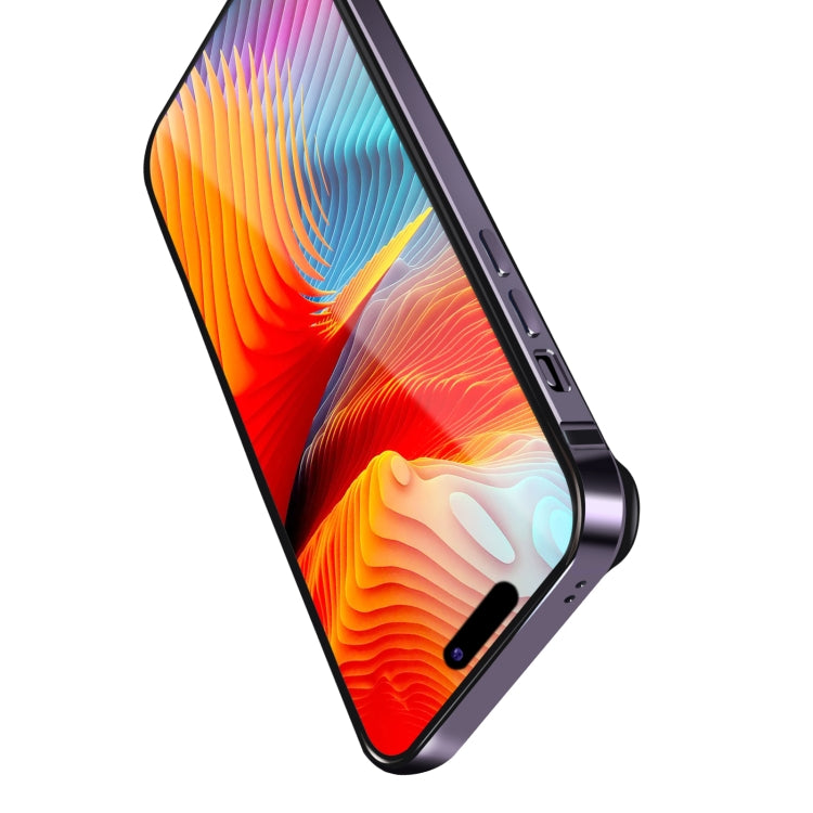 Custodia per telefono con telaio in TPU + lega di alluminio, For iPhone 14 Pro, For iPhone 14 Pro Max