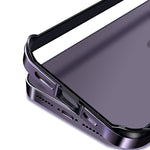 Custodia per telefono con telaio in TPU + lega di alluminio, For iPhone 14 Pro, For iPhone 14 Pro Max