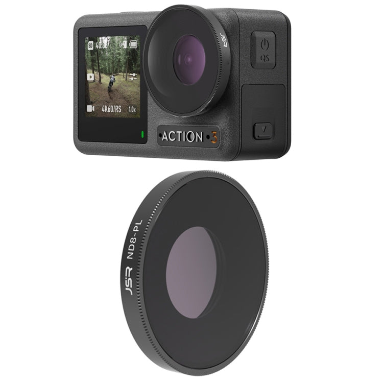 Filtro obiettivo ND per DJI Osmo Action 3 in vetro ottico