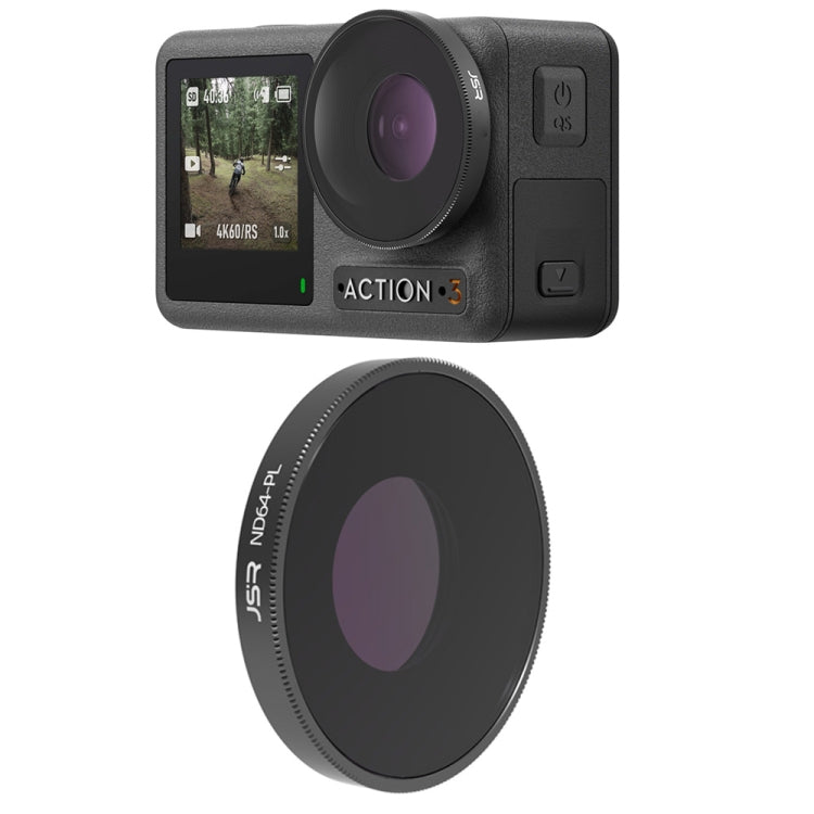 Filtro obiettivo ND per DJI Osmo Action 3 in vetro ottico
