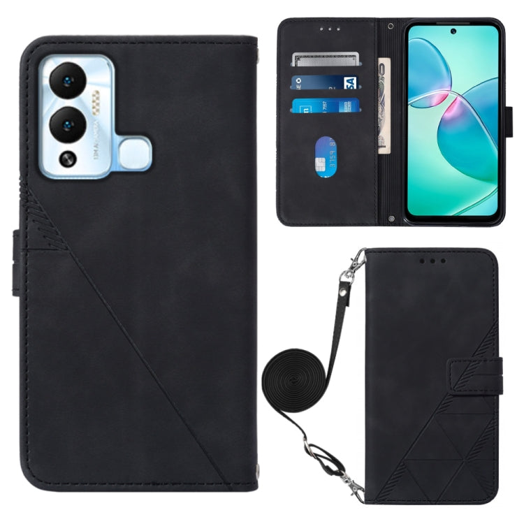 Custodia per cellulare in pelle con flip in rilievo 3D a tracolla, For Infinix Hot 12 Play / 12 Play NFC, For Infinix Hot 12i X665, For Infinix Hot 12 X6817, For Infinix Note 12 Pro 4G