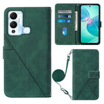 Custodia per cellulare in pelle con flip in rilievo 3D a tracolla, For Infinix Hot 12 Play / 12 Play NFC, For Infinix Hot 12i X665, For Infinix Hot 12 X6817, For Infinix Note 12 Pro 4G