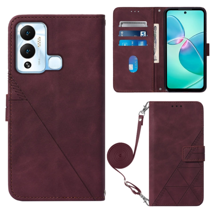 Custodia per cellulare in pelle con flip in rilievo 3D a tracolla, For Infinix Hot 12 Play / 12 Play NFC, For Infinix Hot 12i X665, For Infinix Hot 12 X6817, For Infinix Note 12 Pro 4G