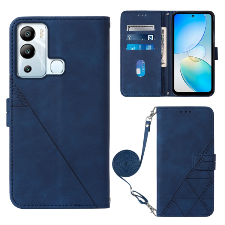 Custodia per cellulare in pelle con flip in rilievo 3D a tracolla, For Infinix Hot 12 Play / 12 Play NFC, For Infinix Hot 12i X665, For Infinix Hot 12 X6817, For Infinix Note 12 Pro 4G