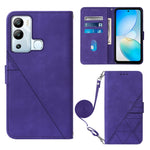 Custodia per cellulare in pelle con flip in rilievo 3D a tracolla, For Infinix Hot 12 Play / 12 Play NFC, For Infinix Hot 12i X665, For Infinix Hot 12 X6817, For Infinix Note 12 Pro 4G