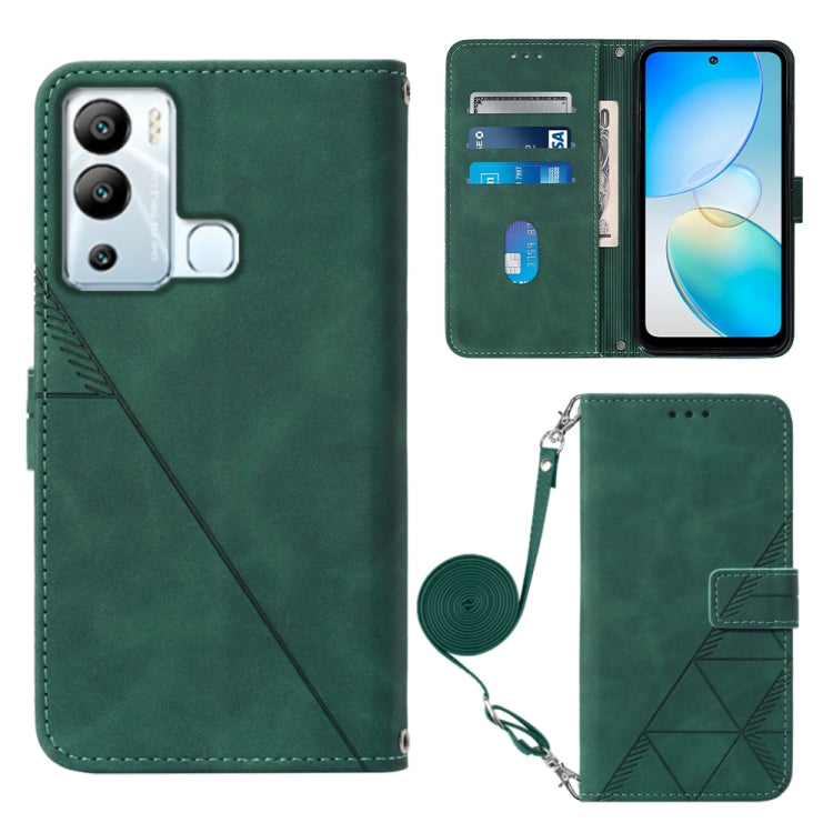 Custodia per cellulare in pelle con flip in rilievo 3D a tracolla, For Infinix Hot 12 Play / 12 Play NFC, For Infinix Hot 12i X665, For Infinix Hot 12 X6817, For Infinix Note 12 Pro 4G