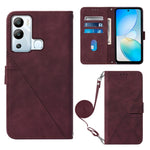 Custodia per cellulare in pelle con flip in rilievo 3D a tracolla, For Infinix Hot 12 Play / 12 Play NFC, For Infinix Hot 12i X665, For Infinix Hot 12 X6817, For Infinix Note 12 Pro 4G