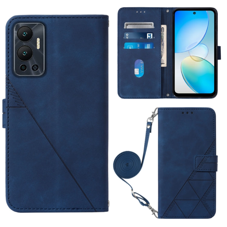 Custodia per cellulare in pelle con flip in rilievo 3D a tracolla, For Infinix Hot 12 Play / 12 Play NFC, For Infinix Hot 12i X665, For Infinix Hot 12 X6817, For Infinix Note 12 Pro 4G